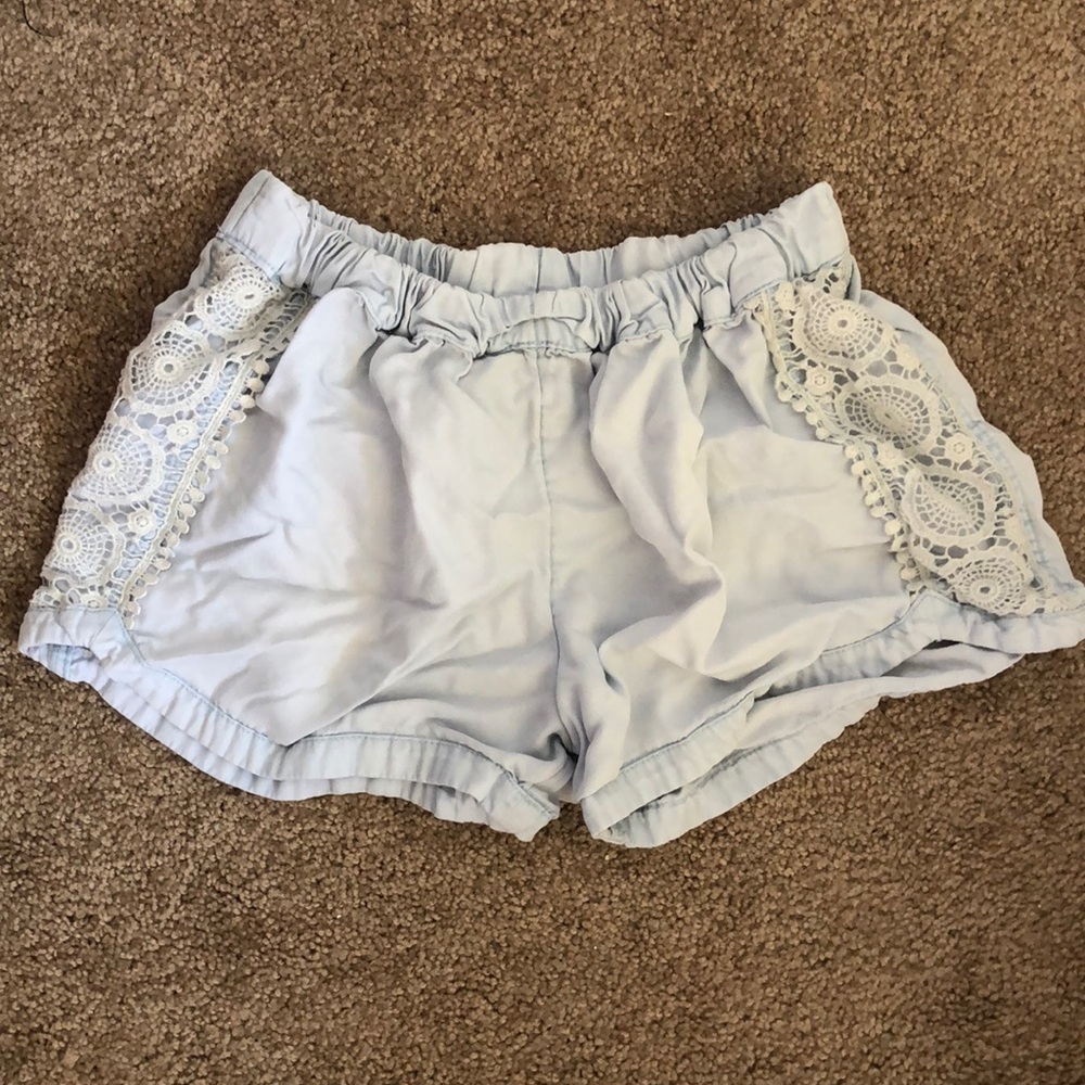 Light Washed Silky Shorts